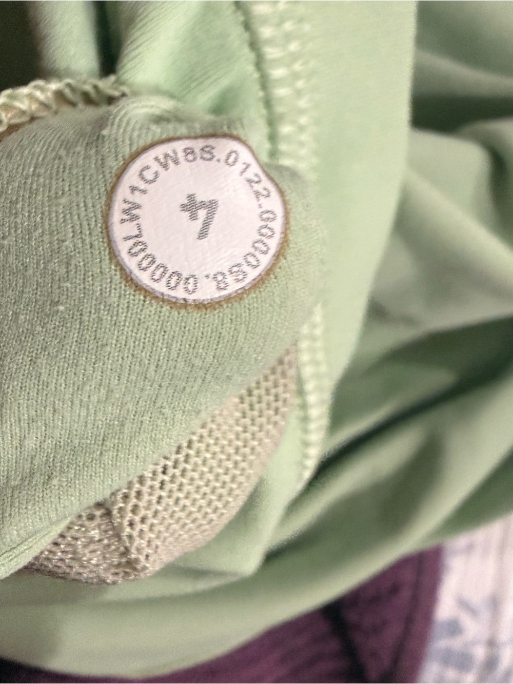 lululemon athletica Pastel Green Scoop-Front Tank - Picture 3 of 3